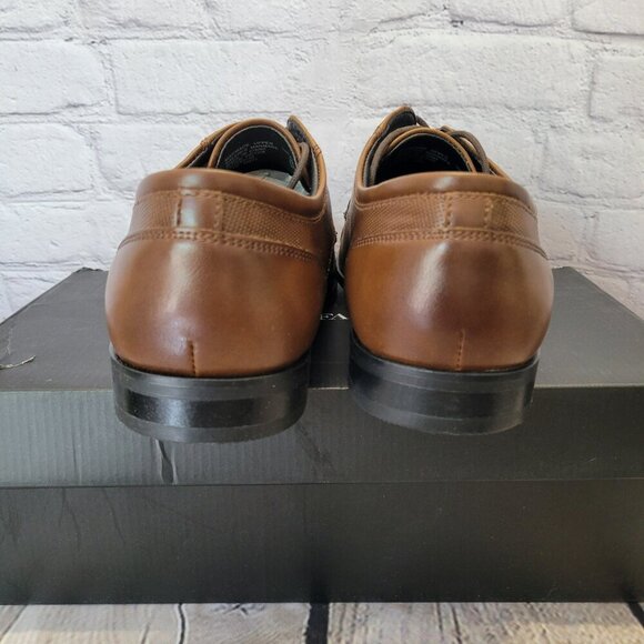 Alfani Men's Victor Faux-Leather Lace-Up Cap-Toe Dress Shoes - Picture 9 of 10